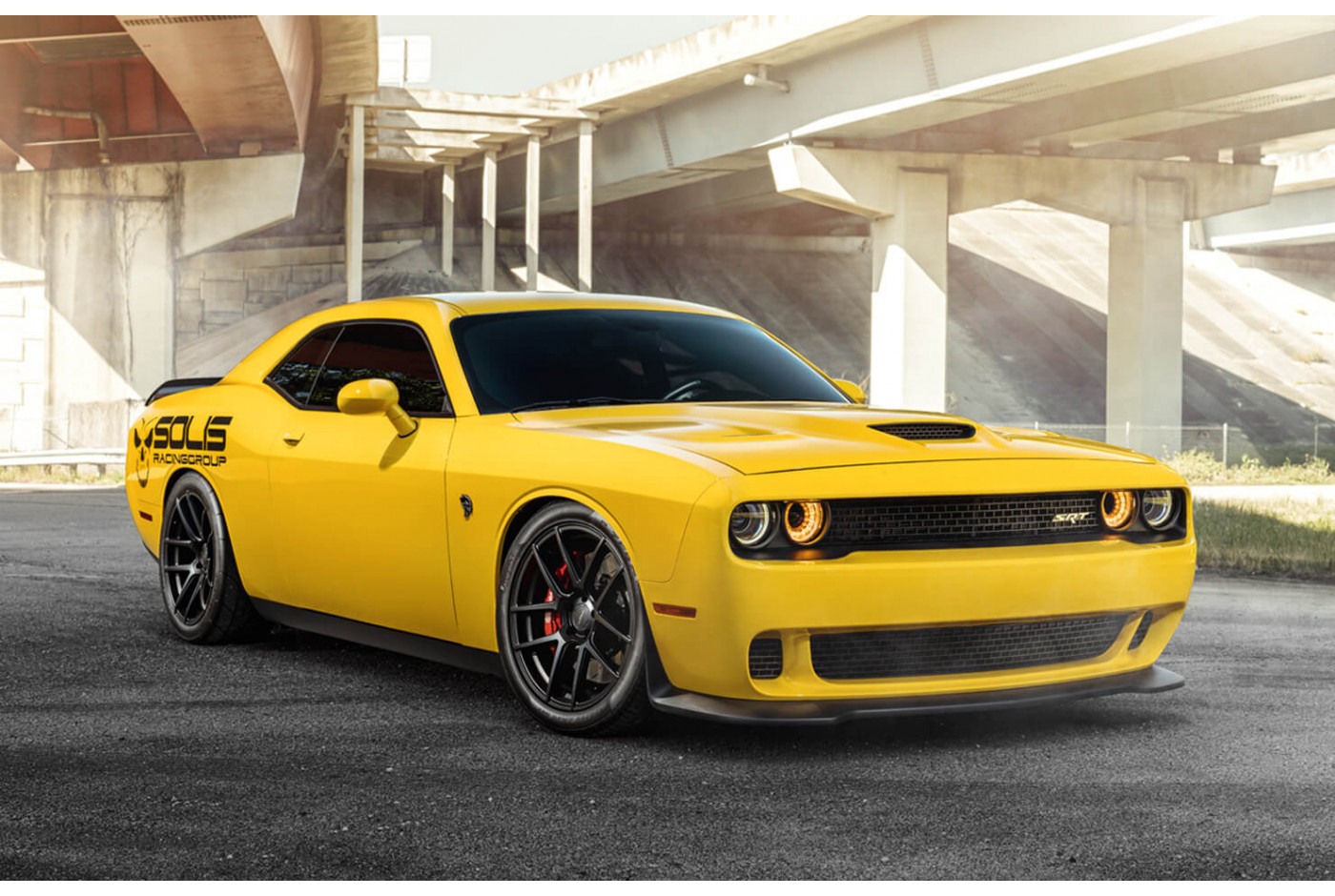 Модульная картина Dodge Challenger | купить картину в Жигулевске Модульная картина Dodge Challenger